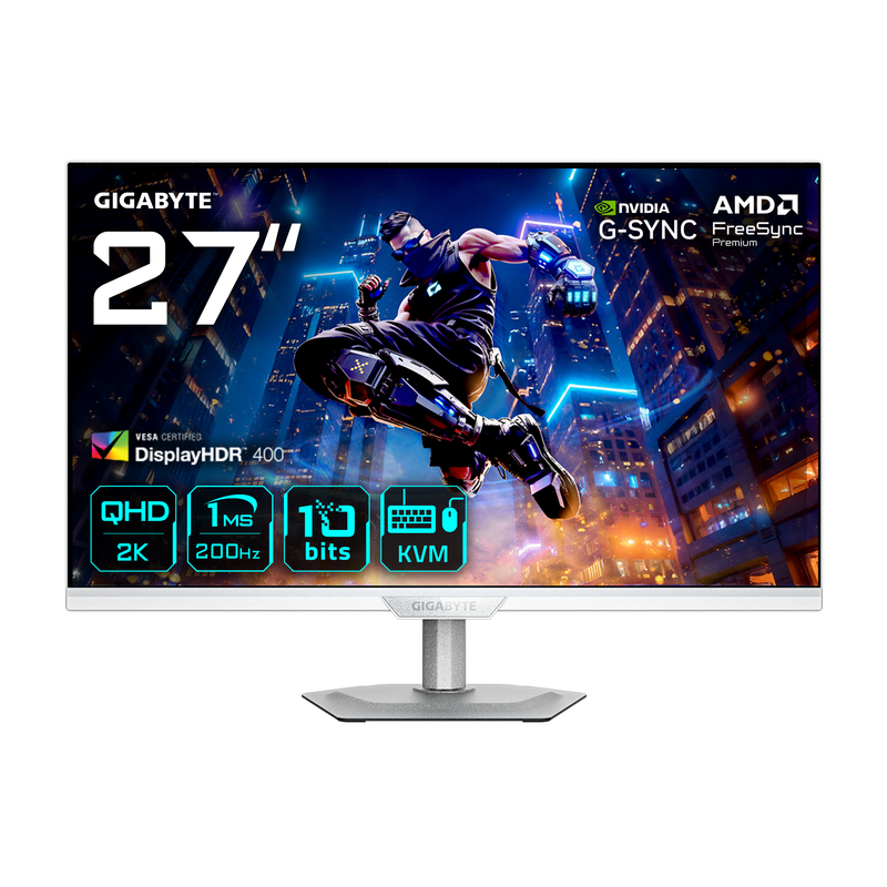Gigabyte m27q2 qd ice 27" &omicron;&theta;ό&nu;&eta; 200hz g-sync/freesync qhd 2560x1440-null
