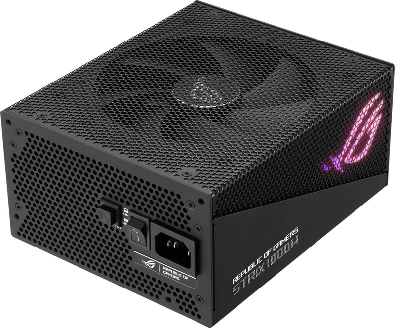 Asus rog strix 1000w gold aura edition 90ye00p1-b0na00 atx 3.0 fully modular power supply 80 plus gold argb black-null