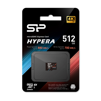 512GB micro sd express card silicon power for nintendo switch 2 (sp512GBstei31v10), , medium