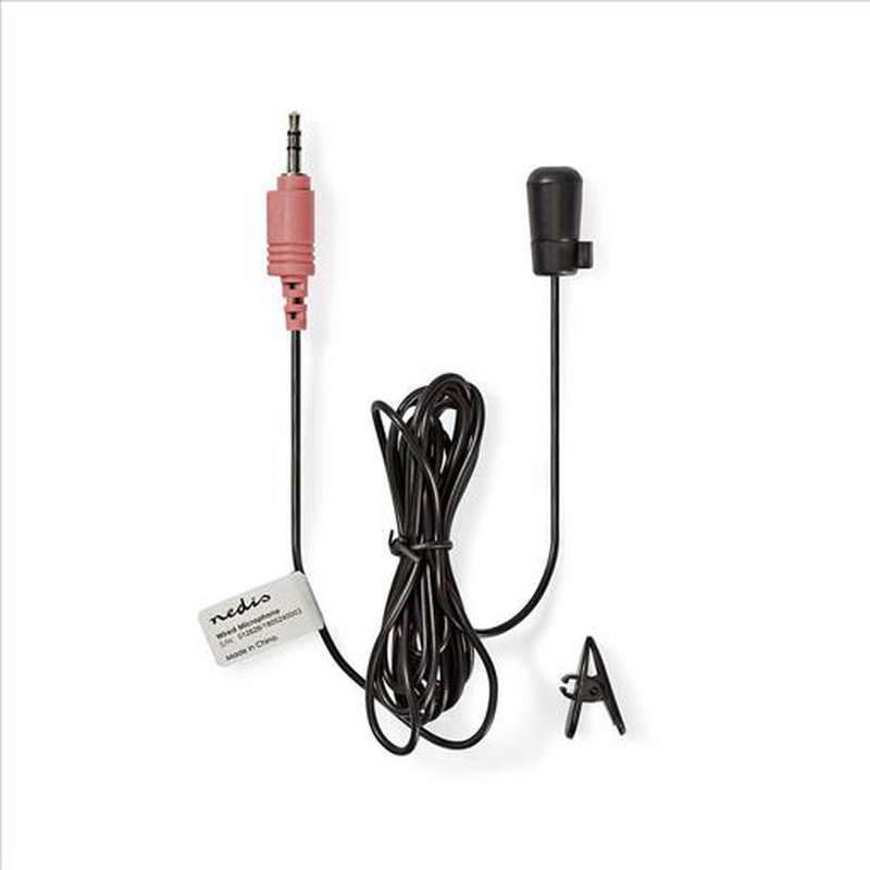 Hama-wired mini clip-on microphone, , medium-null
