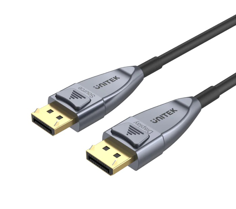 Unitek displayport 1.4 cable activeoptical 8k/240hz 10.0m c1616gy, , medium-null