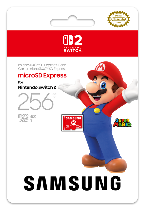 Nintendo switch 2 micro sd card xc1 ex 256GB, , medium-null