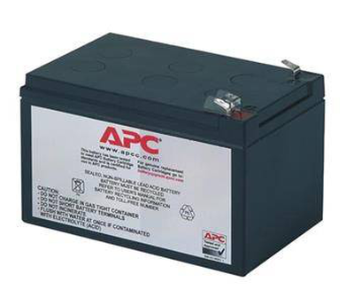 Apc replacement battery cartridge #4 / ups battery lead acid / black / for back-ups 650va / back-ups pro 650, 650va / smart-ups 620, 620va / smart-ups v/s 650va, , medium