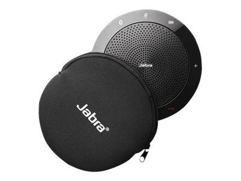 Jabra speak 510+ uc portable USB bluetooth wireless speakerphone with link 370 adapter 15h battery omnidirectional mic black-null