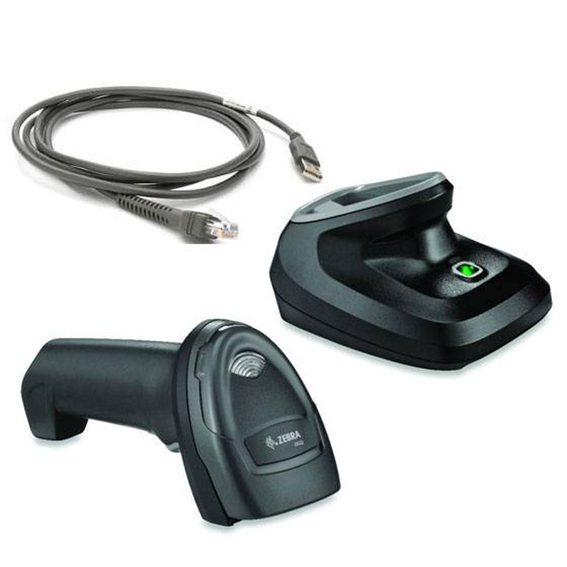 Zebra ds2278 | cordless 2d imager | bluetooth 4.0 | scan-to-connect | Wi-Fi friendly | black-null