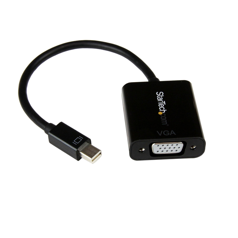 Startech  mdp2vga2 mini displayport 1.2 to vga active adapter converter 1080p mdp to vga black-null