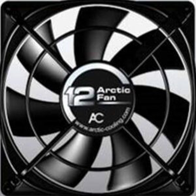 12cm l case fan blk arctic cooling, , medium-null