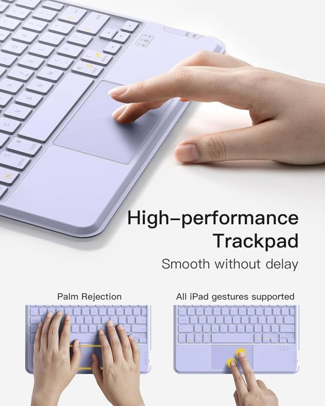 Inateck for ipad pro 11 inch case with keyboard / compatible with ipad Air 11inch m3/m2,air 5/4, pro 11" 4/3/2/1,, , medium-null