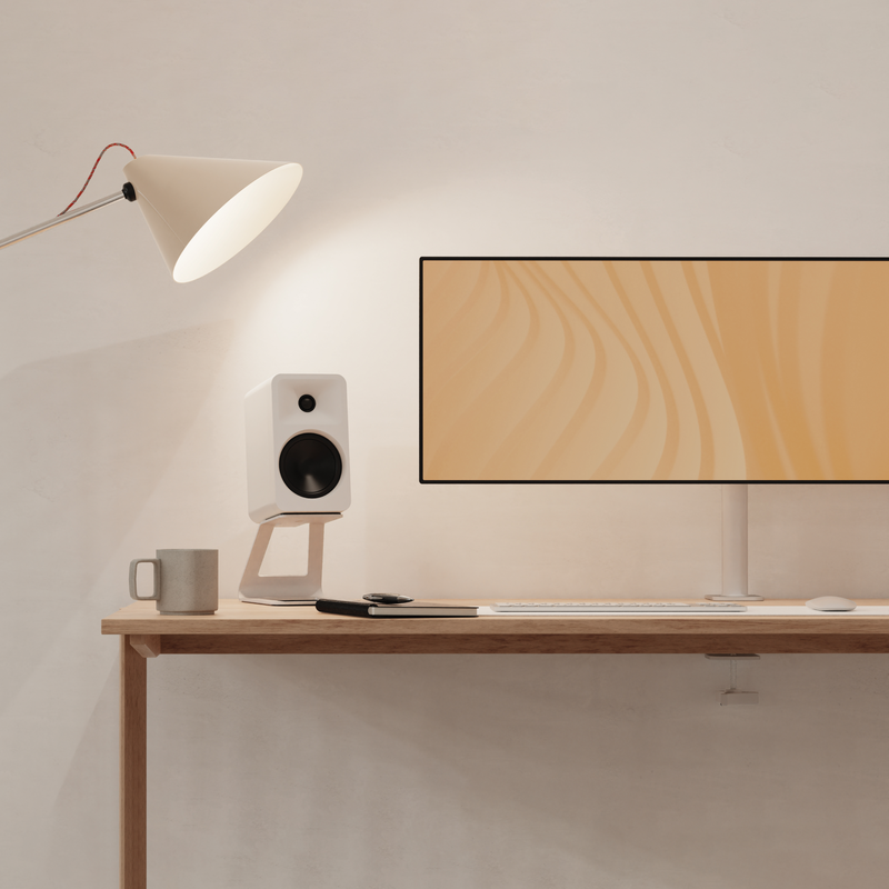 Kanto ora4 &epsilon;&nu;&epsilon;&rho;&gamma;ά &eta;&chi;&epsilon;ί&alpha; &upsilon;&pi;&omicron;&lambda;&omicron;&gamma;&iota;&sigma;&tau;ή reference 140w &mu;&epsilon; &epsilon;ί&sigma;&omicron;&delta;&omicron; USB-c & bluetooth - matte white (&zeta;&epsilon;ύ&gamma;&omicron;&sigmaf;)-null