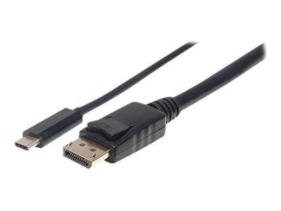 Manhattan USB-c to displayport cable / 4k / 60hz / 1m / male to male / black / USB 3.1, , medium