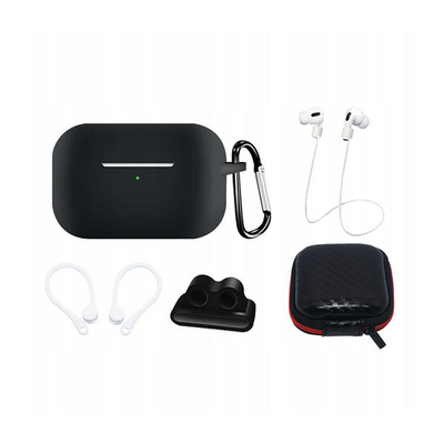 Case set for AirPods pro / AirPods pro 2 black, , medium