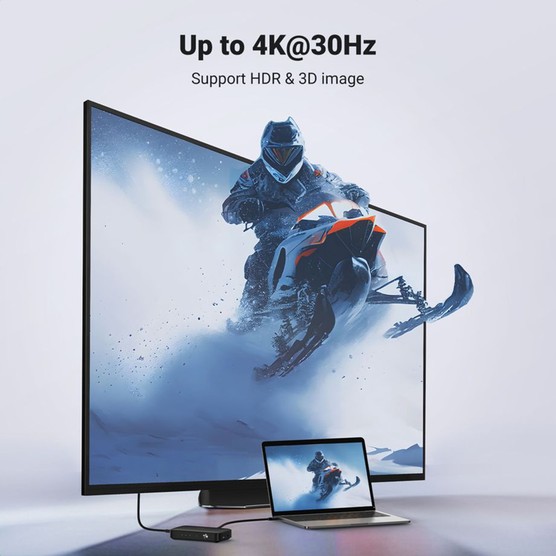 Ugeen hdmi switcher 3 in 1 out 4k, , medium-null