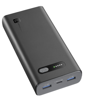 Cellularline power bank 20000mAh 20w, Black, medium