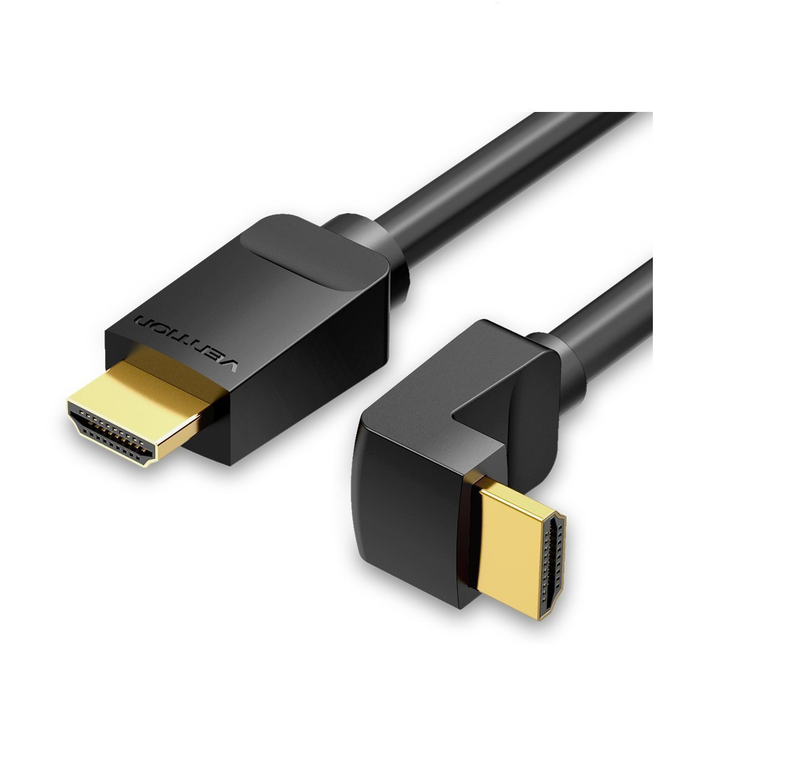 Vention HDMI cable right angle 90 degrees 3.0m aarbi, , medium-null