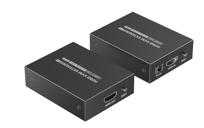 Lenkeng kvm HDMI extender over ethernet 4k30hz 70m lkv372kvm-p, , medium-null