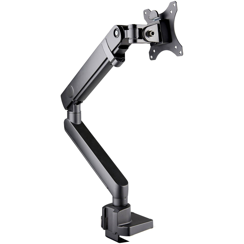 Startech armslim2USB3 slim full motion desk mount monitor arm with 2x USB 3.0 up to 34in 8kg vesa aluminum black-null