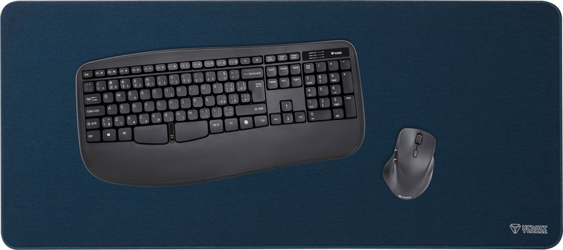 Product image: Yenkee ypm 9040be wide mouse and keyboard pad, , medium-null