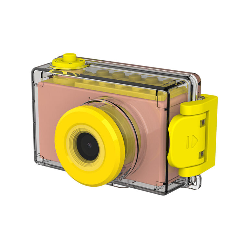 Myfirst camera 2 miniature dslr camera for kids, 8mp full hd. Drop-proof & waterproof, photo & videos, free 16GB microsd card/pink, , medium-null