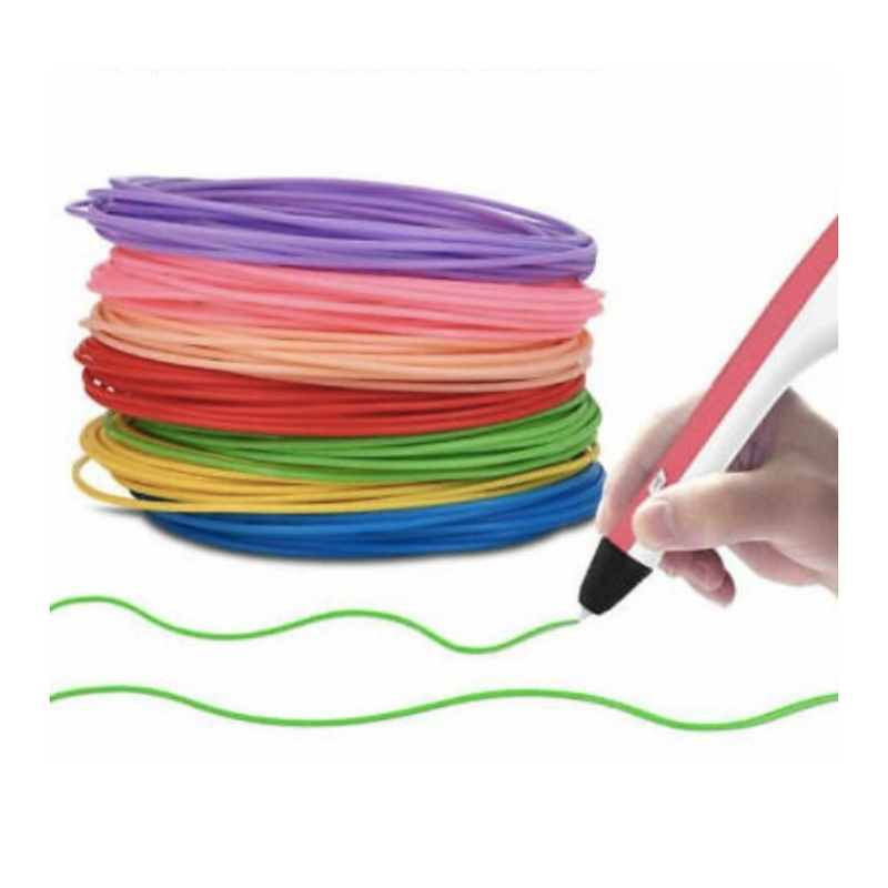 Pla 3d pen replacement filaments &ndash; 10-color pack, , medium-null