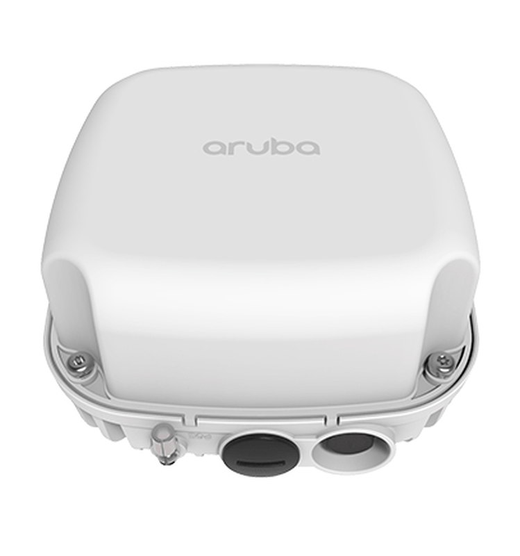Hpe aruba ap-565 (rw) outdoor Wi-Fi 6 access point, dual-band 2x2, 1.49GBps, gigabit poe+, ip66/ip67, bt 5, grey-null