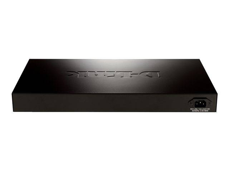 D-link dgs-1210-28p 24-port gigabit poe web smart managed switch 4x sfp 193w rackmount-null