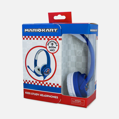 Otl super mario interactive headphones and microphone, Blue, medium