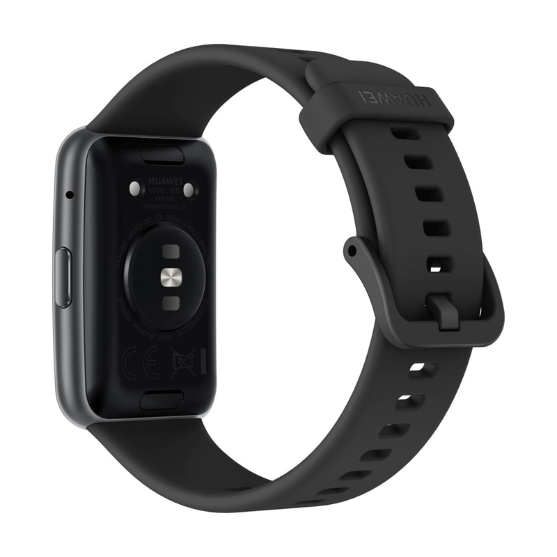 Product image: Huawei watch fit graphite black - model: elegant amOLED display,hdresolution, long battery life, quick charging, real-time workout tracking-null