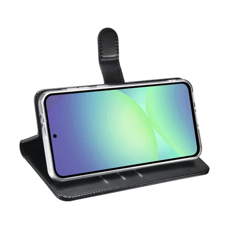 Galaxy a56 book case  card holder for 3 cards  magnetic closure black, , medium-null