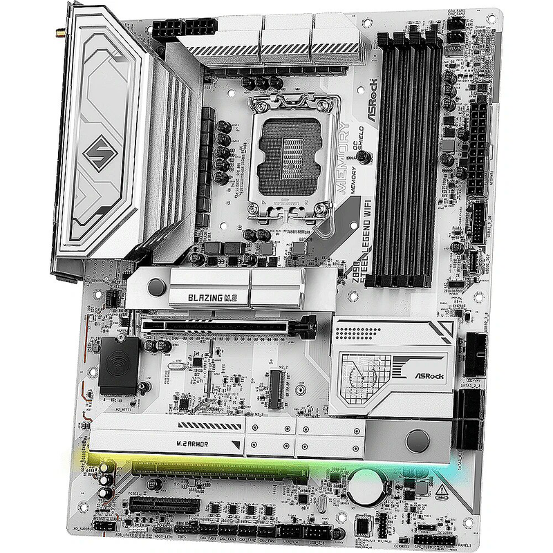 Asrock z890 steel legend Wi-Fi 7 intel ultra lga 1851, , medium-null