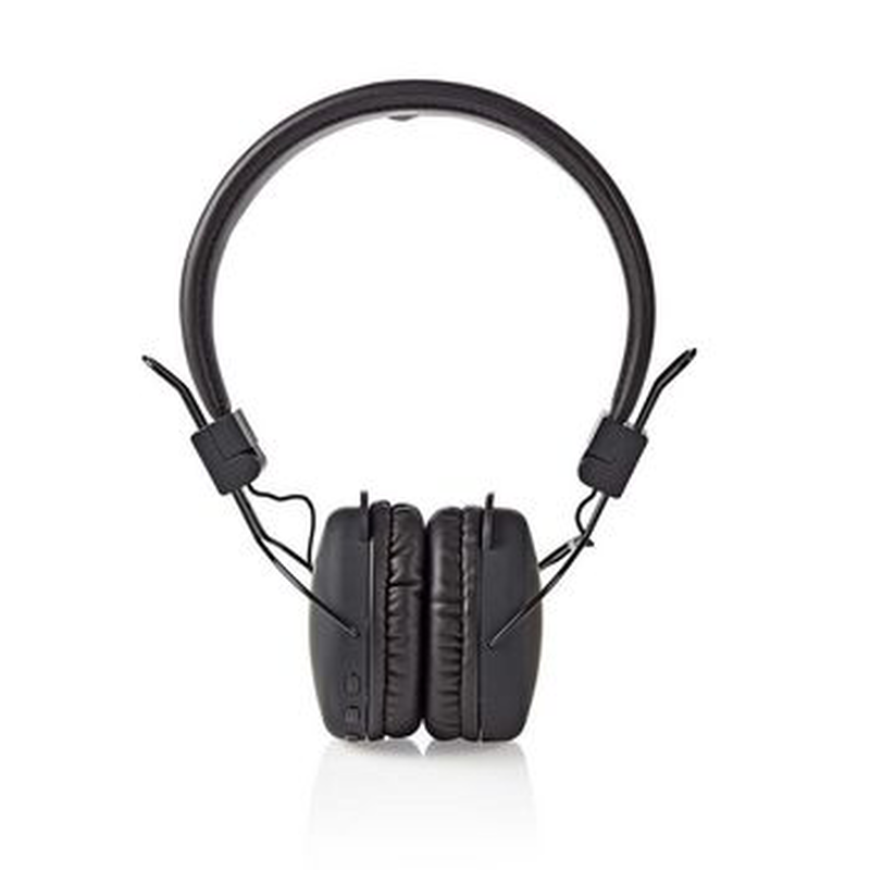 Product image: Wireless headphones bluetooth on-ear foldable built-in microphone black, , medium-null