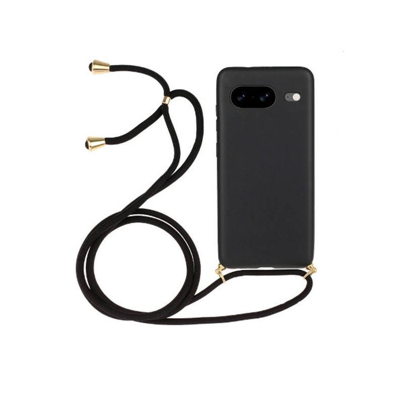 Product image: Google pixel 8 case with lanyard black, , medium-null