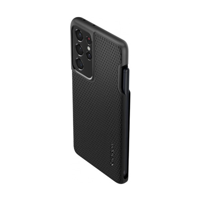Spigen liquid Air pen samsung galaxy s21 ultra matte black, , medium-null