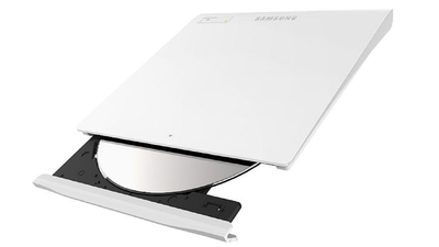 Samsung Slim Portable USB DVD-Writer White
