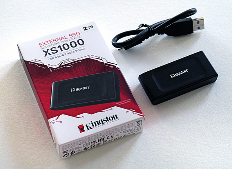 Kingston 2TB xs1000 external ssd drive-null