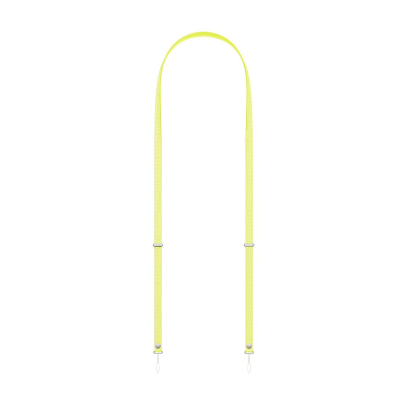 Crossbody strap neon yellow-null