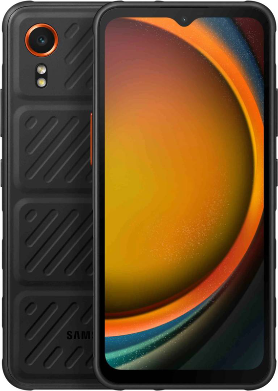 Samsung galaxy xcover7 enterprise edition smartphone sm-g556bzkdeeb 6.6-inch fhd+ 128GB 6GB rugged ip68 5G black-null