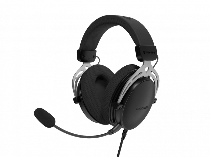 Genesis toron 531 nsg-2117 wired gaming headset 50mm drivers detachable mic 3.5mm multi-platform black-null