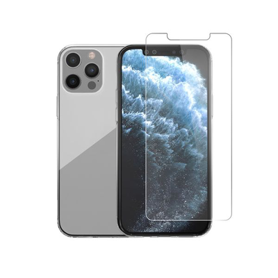 Iphone 12/12 pro tpu case & tempered glass