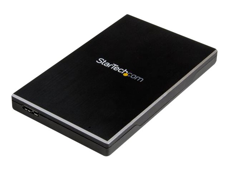 Startech.com USB 3.1 (10GBps) enclosure for 2.5&rdquo; sata drives (s251bmu313), , medium-null