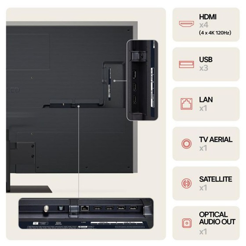Lg OLED55g46ls OLED evo ai g4 4k smart TV, , medium image number null