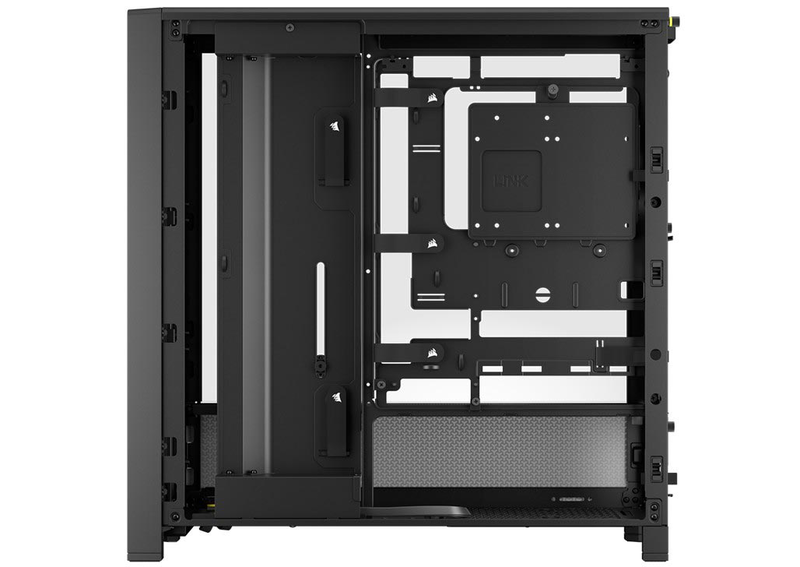 Corsair frame 4000d modular mid-tower pc case ( cc-9011290-ww )-null