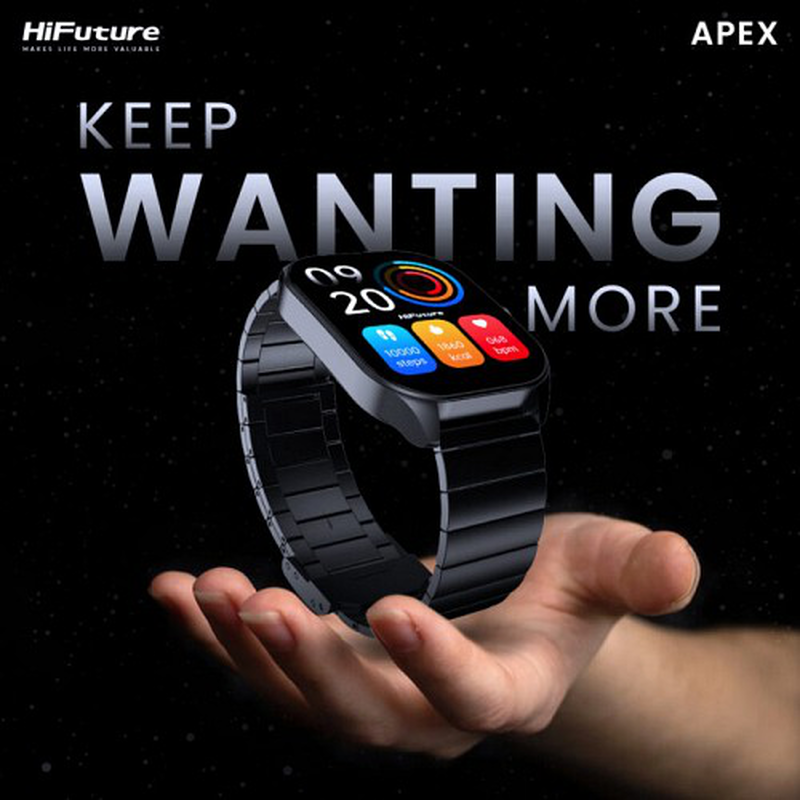Hifuture apex smartwatch black, , medium-null