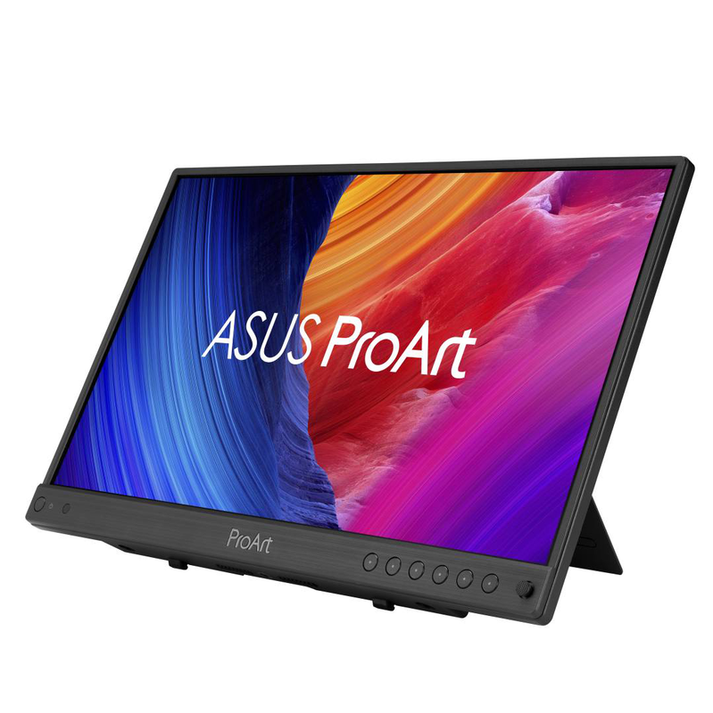 Asus proart pa16usv 15.6" 4k portable ips on-set monitor 3840x2160 282ppi 12g-sdi hdr10 USB-c dci-p3 calibrated black-null