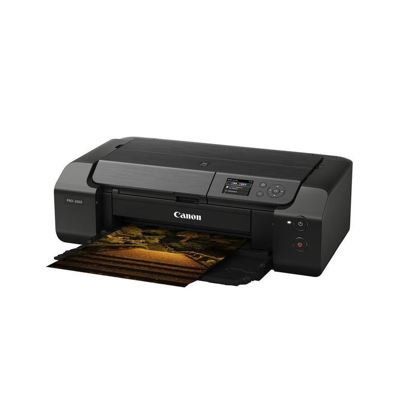 Canon pixma pro-200s a3+ 13-inch wireless photo printer 8-ink dye chromalife 4800dpi Wi-Fi lan USB-null