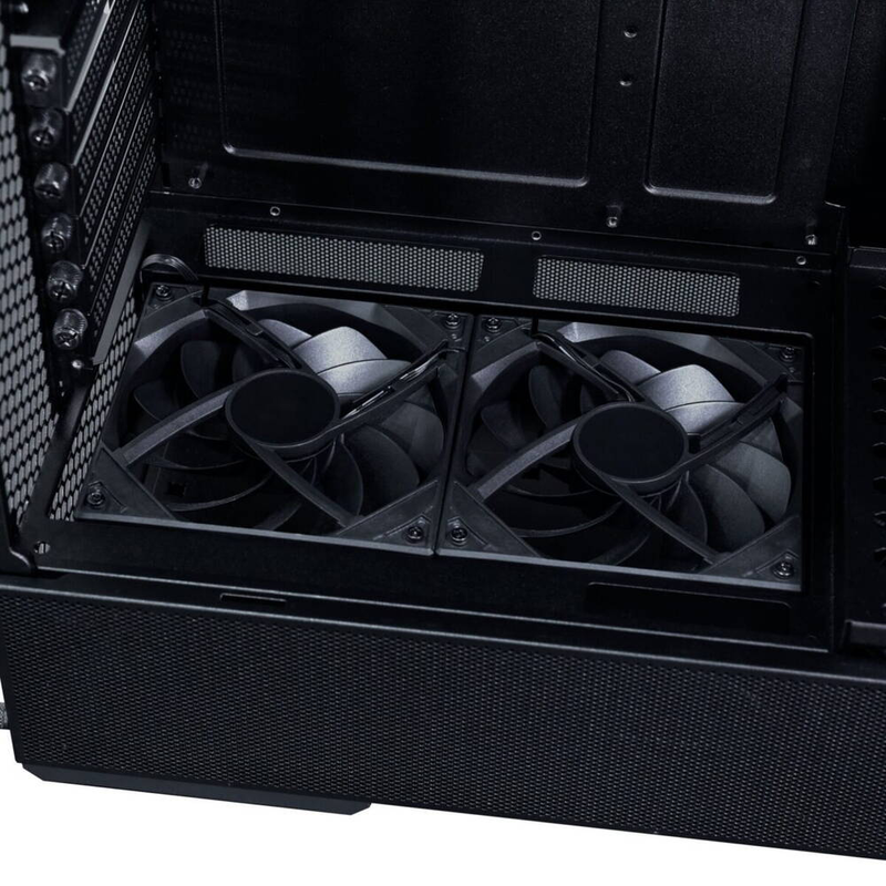 Lian li lancool 207 digital 6" lcd screen atx pc case - 4 fans included-null