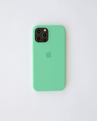 I-phone silicone case aquamarine 13 pro max