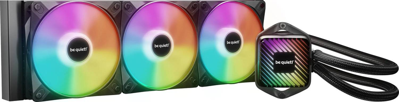 Be quiet! Pure loop 3 lx 360mm argb liquid CPU cooler aio triple 120mm light wings lx fans black-null