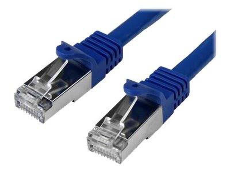 Startech.com 0.5m blue cat6 / patch cable / rj-45 (m) to rj-45 (m) / 50 cm / sftp / molded, snagless-null