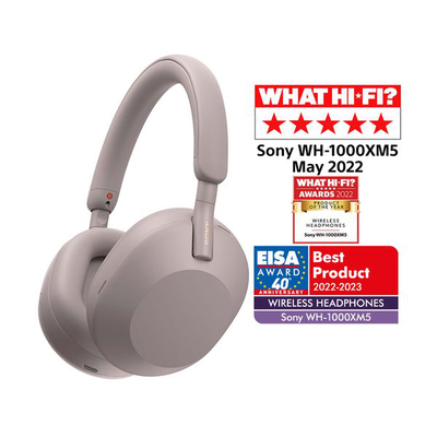 Wh-1000xm5 noise cancelling wireless headphones smoky pink