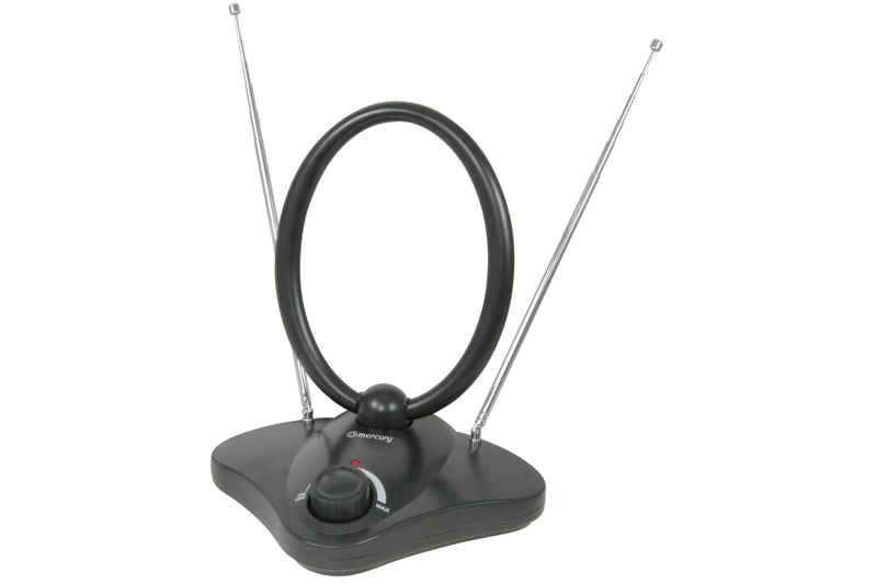 Mercury indoor antenna 36db gain TV/fm 120.503uk, , medium-null